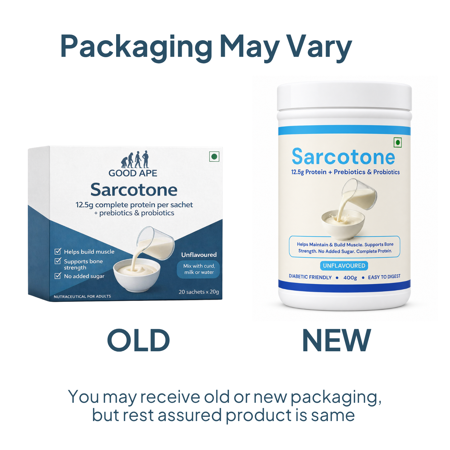 Sarcotone Protein 400gm